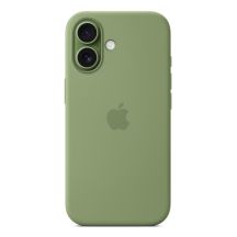 Silikonowe etui Apple do iPhone'a 17 z MagSafe (jasnozielone mech)