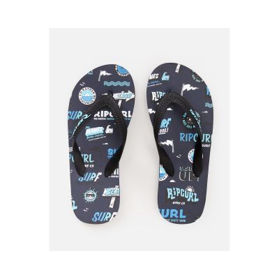 5. Japonki RIP CURL Surf School Boys - granatowy