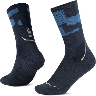 Skarpetki Buff MERINO MW CREW SOCKS MWC2 NIGHT BLUE L