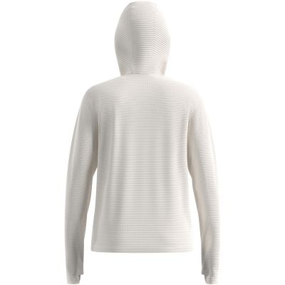 2. Bluza z kapturem damska Odlo ESSENTIAL THERMAL Mid layer hoody beżowa
