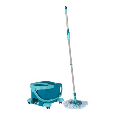 4. Zestaw Clean Twist Mop Ergo na kółkach Leifheit