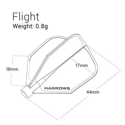 2. Piórka Harrows Clic