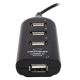 5. Hub Esperanza EA116 (4x USB 2.0; kolor czarny)