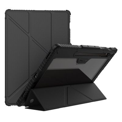 3. Etui Nillkin Bumper Leather Case Pro na Samsung Galaxy Tab S9+ - czarne