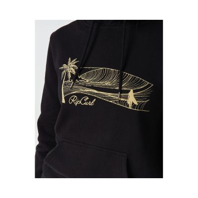 5. Bluza RIP CURL Playabella Script Hood - czarny