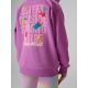 5. Bluza dresowa loose z kapturem dziewczęca 4F 4FJRSS26TSWSF2902-51S