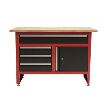 AWTOOLS STÓŁ WARSZTATOWY 4 SZUFLADY 120x60x85cm