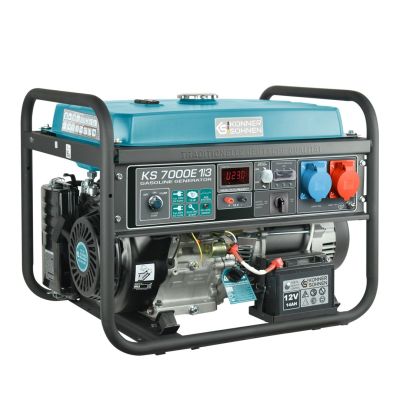 6. KÖNNER & SÖHNEN AGREGAT/GENERATOR BENZYNOWY 5,0kW 230/400V ROZRUCH ELEKTRYCZNY AVR VST KS7000E-1/3