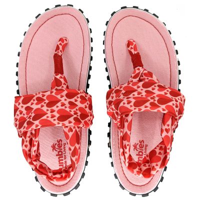 9. Japonki Gumbies Slingback W G-SB-WN-LVHR