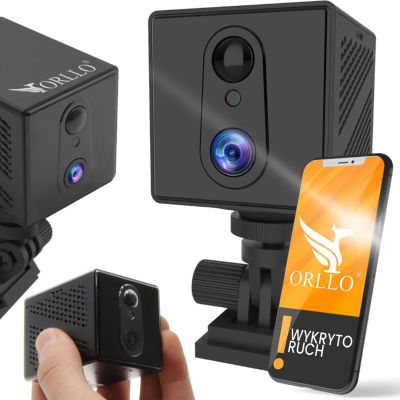 2. Kamera IP Orllo Mini Kamera Bezprzewodowa GSM 4G LTE ORLLO W8 PRO SIM