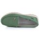 3. Skórzane półbuty damskie komfortowe zielone Jezzi 7075