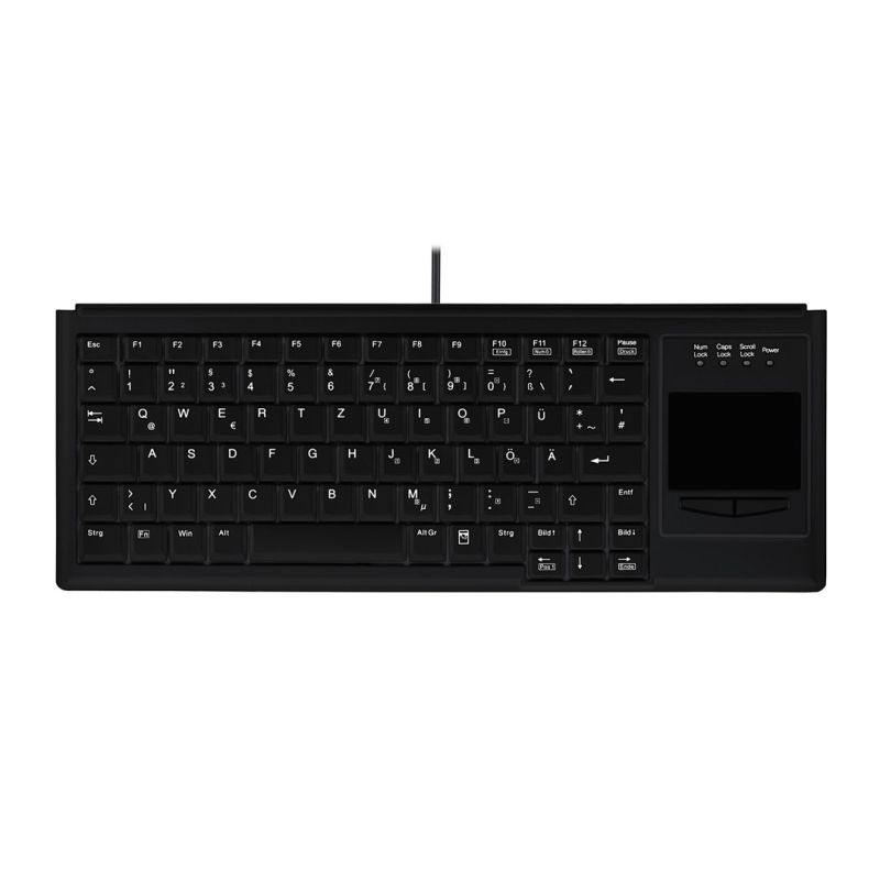 4. Contour Design Active Key AK-4400-GU klawiatura Przemysłowy USB QWERTZ Niemiecki Czarny