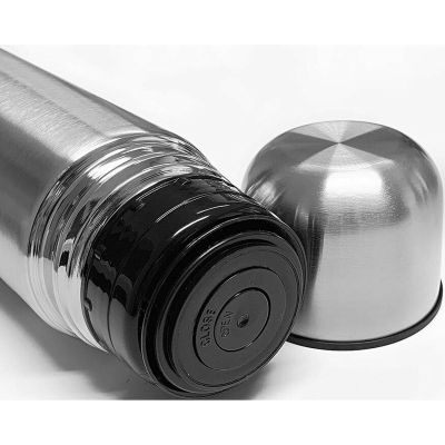 4. TERMOS TERMICZNY TURYSTYCZNY ALPINA 750ML SREBRNY