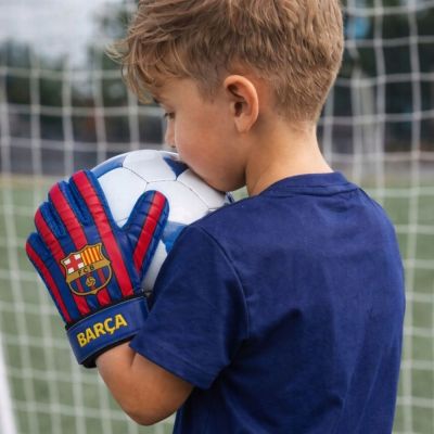 6. FC Barcelona rękawice bramkarskie junior BG9003