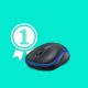 2. Mysz bezprzewodowa Logitech M185 910-002236 (optyczna; 1000 DPI; kolor niebieski)