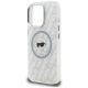 6. Etui Karl Lagerfeld IML Karl Head Logo MagSafe na iPhone 16 Pro - szare