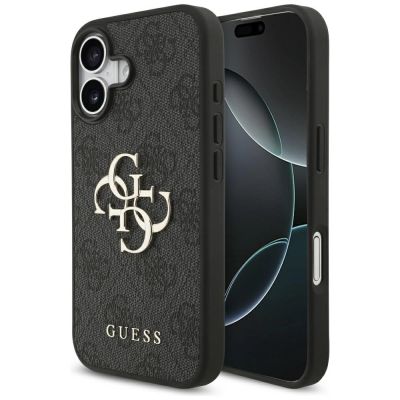 Etui Guess 4G Big Logo do iPhone 17 - czarne
