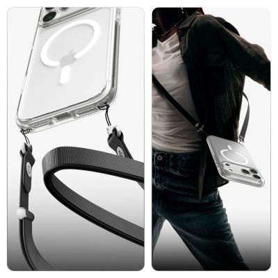 20. Etui Spigen Ultra Hybrid MagSafe na iPhone 18 Pro / 17 Pro - frost white