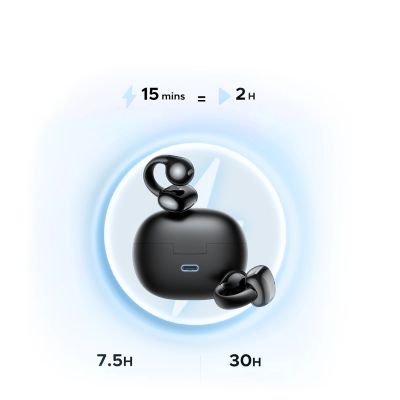 6. Słuchawki bezprzewodowe Ugreen HiTune S3 WS209 TWS - czarne
