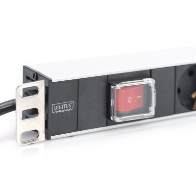 3. Listwa zasilająca do szaf rack (PDU) 19 cali 7x Schuko