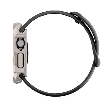 7. Etui Spigen Rugged Armor na Apple Watch 42 mm - beżowe