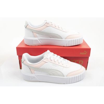 9. Puma buty sportowe damskie trampki Carina Mia skórzane białe