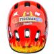 9. Kask rowerowy Meteor KS06 Firetracker rozm. S  48-52 cm Jr 24837