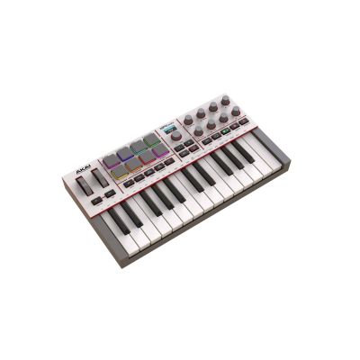 5. AKAI MPK MINI 4 WHITE - Mini klawiatura sterująca