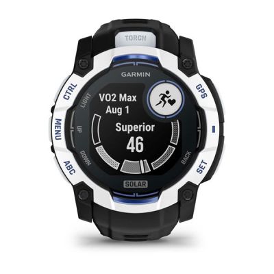 11. Smartwatch Garmin Instinct 3 Solar 010-02935-03 50mm czarno-biały