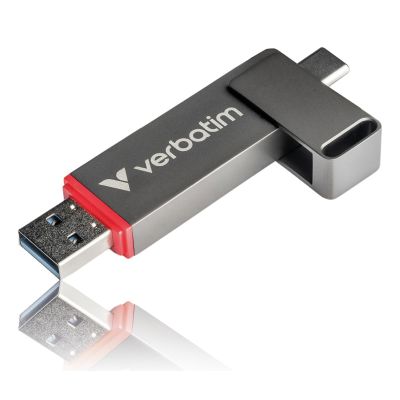 9. Verbatim Dual QuickStick pamięć USB 512 GB USB Type-A / USB Type-C 3.2 Gen 1 (3.1 Gen 1) Szary