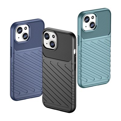 3. Pancerne etui Thunder Case do iPhone 15 - niebieskie