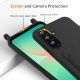5. Etui na Samsung Galaxy A57 5G z TPU z uchwytem na kartę i smyczą crossbody - czarne