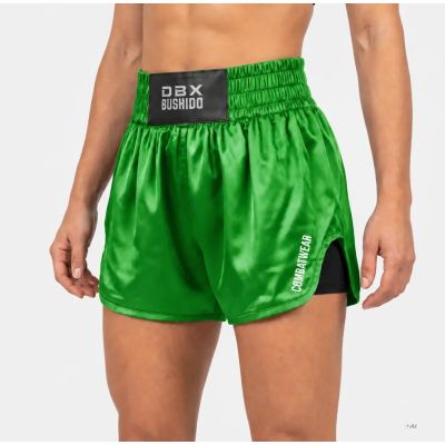 Spodenki tajskie damskie PASTEL GREEN COMBATWEAR | DBX Bushido