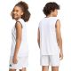3. Koszulka dla dzieci adidas Entrada 26 Sleeveless Jersey biała KB3935