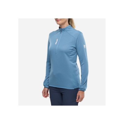 3. Bluza damska MILLET Parmelan Light Fleece Po W niebieska