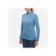 3. Bluza damska MILLET Parmelan Light Fleece Po W niebieska