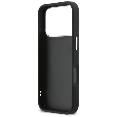 7. Etui Karl Lagerfeld IML Glitter KL Diamond Logo na iPhone 17 Pro - czarne