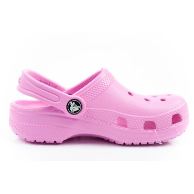 4. Crocs sandały chodaki dziecięce Classic modne różowe wygodne lekkie