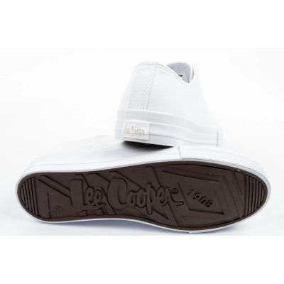 8. Lee Cooper buty sportowe damskie trampki modne białe wygodne