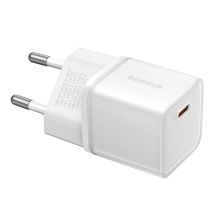 Ładowarka sieciowa Baseus GaN5S 30W EU USB-C - biała