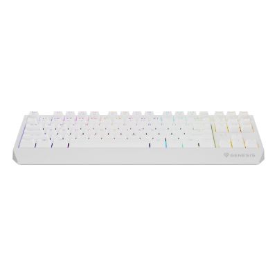 18. GENESIS Thor 230 TKL klawiatura Gaming USB + RF Wireless + Bluetooth QWERTY US English Biały