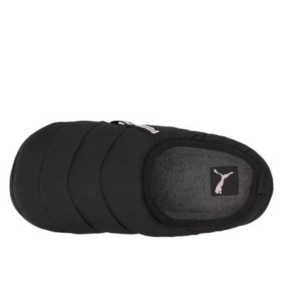5. Kapcie klapki męskie/damskie zimowe PUMA SCUFF BLACK czarne ocieplane (384945-01)