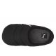 5. Kapcie klapki męskie/damskie zimowe PUMA SCUFF BLACK czarne ocieplane (384945-01)