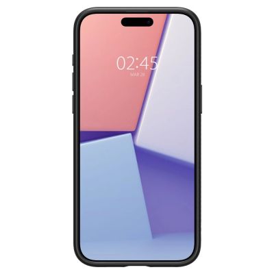 3. Etui Spigen Liquid Air na iPhone 15 Pro - czarny mat