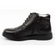 3. Lee Cooper buty męskie eleganckie skórzane czarne trzewiki ocieplane