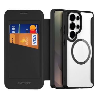 2. Etui Dux Ducis Skin X Pro z portfelem kompatybilne z MagSafe na Samsung Galaxy S26 Ultra - czarne
