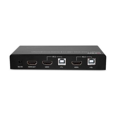5. Lindy 32809 przełącznik KVM Czarny