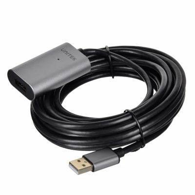 4. UNITEK WZMACNIACZ SYGNAŁU USB 2.0, 5M, PREMIUM