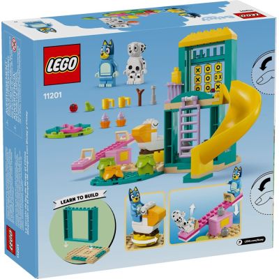 2. LEGO Bluey 11201 Blue i Łatko na placu zabaw