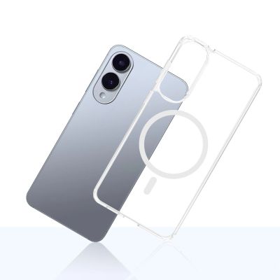 8. Etui 3mk Armor MagCase na Samsung Galaxy S25 Edge - przezroczyste